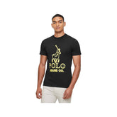 Polo T-Shirt PJC Glow Logo SS Black
